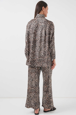 Gabria Leopar Parlak İkili Takım Leopar