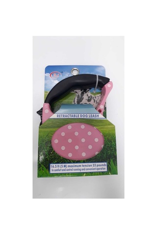 Makaralı Otomatik Köpek Tasması Desenli 5 Metre Desenli - 524609505 Desenli