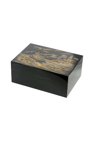 Gentili Emilio Siyah Lake Humidor 373032