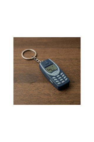 Premium Mavi 3d Baskı Nostaljik Tuşlu Telefon Anahtarlık - İkonik Yılan Oyunu Figürlü Lacivert Premium Mavi 3d Baskı Nostaljik Tuşlu Telefon Anahtarlık - İkonik Yılan Oyunu Figürlü Lacivert