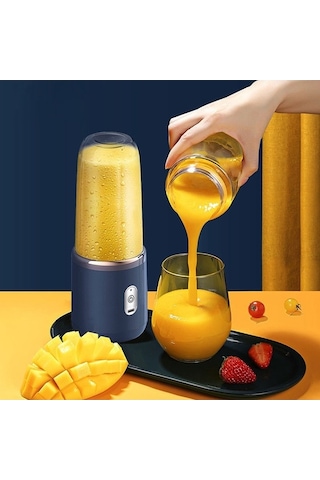 Trendooze W Taşınabilir Suyu Mikseri Mikser Meyve Mavi Hallow Aoresac-mini 40 Me