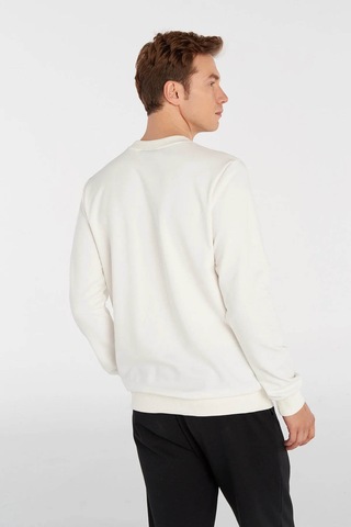 Hummel T-ıc Ico Beyaz Erkek Sweatshirt 921835-9003 Beyaz