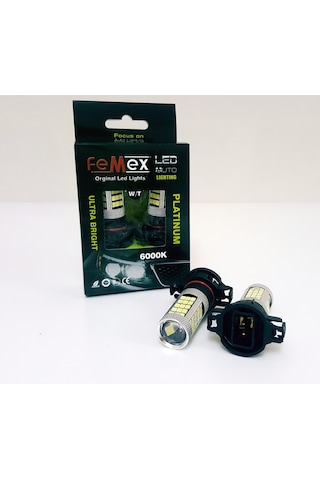 Femex Psx24w - H16 Sis Led Ampul Beyaz 1200lm Sis Farları İçin N11.7552