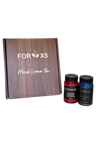 Forx5 Detox Çay 30'lu + Forx5 Takviye Edici Gıda 45'li