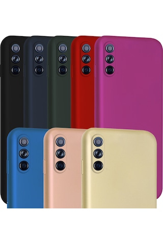 Samsung Galaxy Uyumlu A01 Kılıf FitCase PremiumS Silikon Arka Kapak