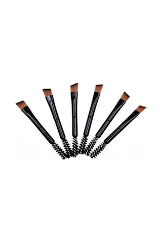 Dvl Mini Kaş & Eyeliner Fırçası 6'lı 2481