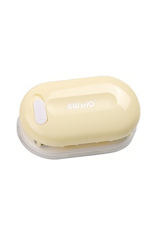 Aubyhe 99a3 3 Delikli Delici, 28.5mm Aralık, 5 Yaprak Kapasite, Abs-demir, 7mm Giriş Derinliği, El Defteri Ve Üniversite İçin, Sarı Sarı