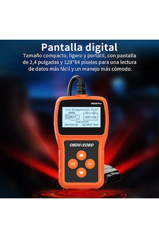 Maoyaya Araç Arıza Tespit Cihazı - Obd2 Okuyucu, Pil Testi, Canlı Veri Ve 9000+ Arıza Kodu İle Profesyonel Tarama Aleti