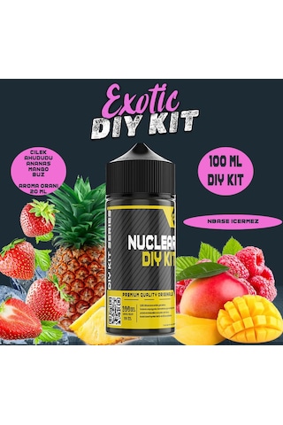 Nuclear 100 Ml Dıy Kit Exotic Gıda Aroma 20 Ml Aroma İçerir