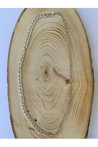 Paytak Moda Gümüş Rengi Zincir Kolye Unisex Zincir Kolye Pytkznckly243