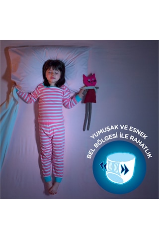Huggies Drynites Kız 8-13 Yaş Emici Gece Külodu 30-48 Kg 9 Adet Diğer