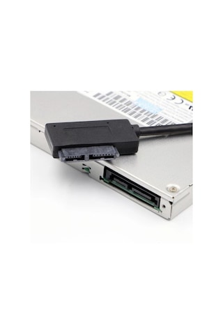Usb 2.0 To 7+6 13 Pin Sata Laptop Cd/dvd Harici Bağlantı Kablo...