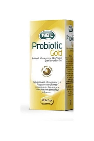 Nbl Probiotic Gold 10 Saşe 8699540023666