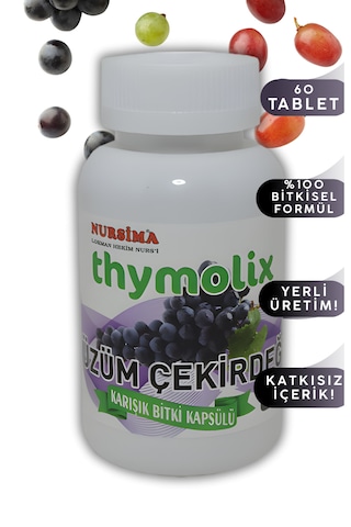 Nursima Üzüm Çekirdeği Karışık Bitki Kapsülü 60 Adet