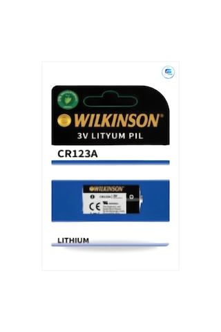Lityum Pil Cr123a 3v Yüksek Enerji Yoğunluklu Alarm Kumanda Ve Fo