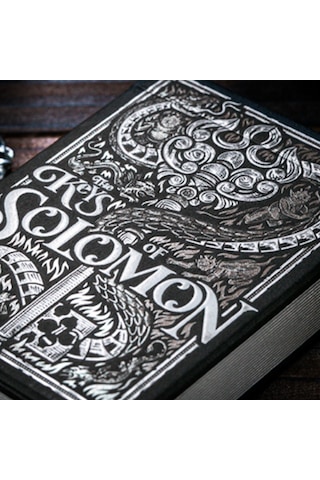 Twpcc The Keys Of Solomon Silver Spirituum Premium Oyun Kağıdı Limited Edition Koleksiyonluk İskambil Kartları