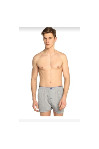 Tutku 0117 Erkek Penye Düz Boxer Tekli 001