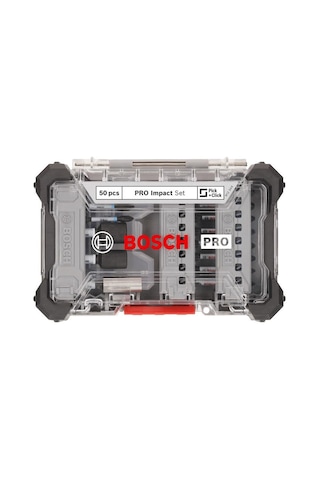 Bosch Pro Impact 50 Parça Vidalama Uç Seti 2608521u89