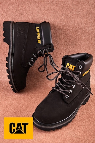 Caterpillar COLORADO Unisex BLACK / YAĞLI DERİ Bot