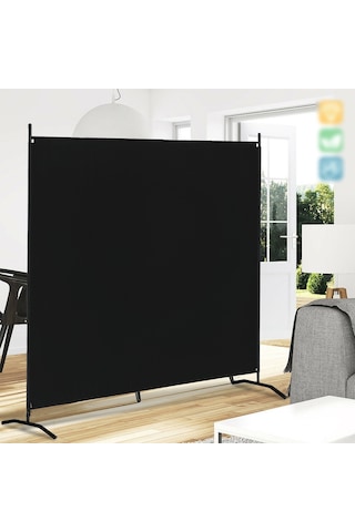 Kumaş Paravan Iç Dış Mekan Metal Paravan Seperatör 5221