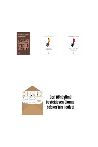 Everest Açıkhava 35 - Seçme Şiirler + Divan Şiirinde İstanbul + Mevlana'nın Rubaileri + Okuma Sticker'ları