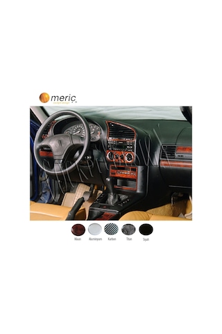 Meriç® Bmw 3 E36 Ön Torpido Kaplama 20 Parça 1991-1998 (530155935)