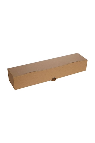 Baskısız Büyük Dürüm Kutusu 37 x 8 x 6 CM  100 Adet