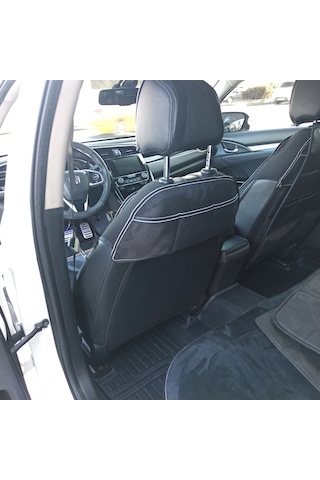 HONDA CİVİC FC5 - FK7 2016-2021 UYUMLU SİYAH RENK KOLTUK KILIFI