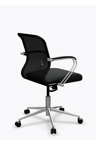 Ergolife Sit 8 Ofis Koltuğu Tekerlekli, Yükseklik Ayarlı, Siyah, Bilgisayar Sandalyesi-ed.55.1.2a2 Siyah