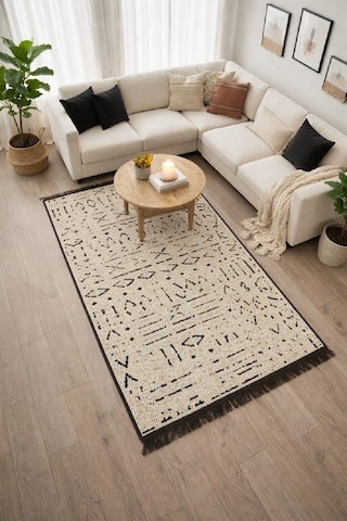 Modern Tarz Dokuma Hafif, Şık Ve Günlük Kullanıma Uygun Kilim Renkli
