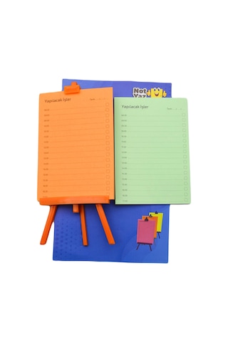 Notyaz 9x14 Şövale Yapılacak İşler Bloknot 50 Yaprak Np-0951