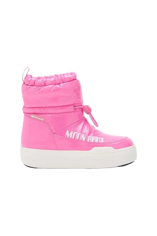 J001 Pink Gum Bot Kız Çocuk 80d3440110 Moon Boot Jr Park Tube Mid Glitter Wp Pembe