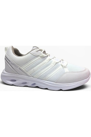Luttoon 4138-26 Anorak Fashıon Anatomik Erkek Sneaker Beyaz Gümüş