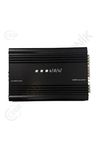 Ads Ad-3008 2400w 4 Kanal Oto Anfi