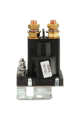 Çift Pil İzolatör Rölesi Açık /kapalı 4 Pın 500a 12v /24v Dc Araba Gücü Anahtarı İçin