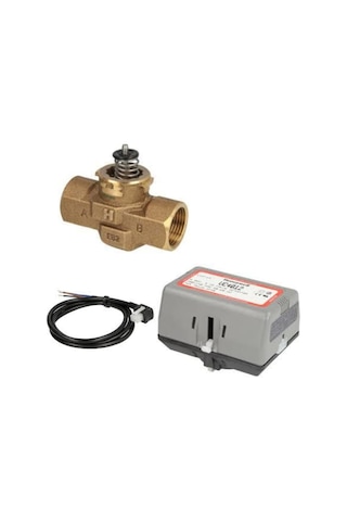 Honeywell Zon Kontrol Vana Seti 2 Yollu 1''+ Motor 220V + Kablo