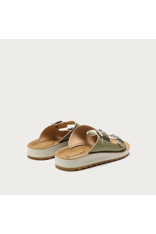 6347-light Green Terlik Kadın Diğer 77 G64 2c Fly Flot Sandal Synthetıc