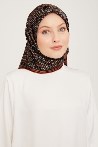 Armine İpek Eşarp 9013d Sura Nostalji Çok Renkli