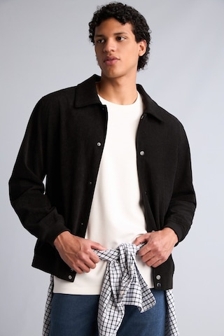 Defacto Slim Fit Gömlek Yaka Düğmeli Ceket Mont H1574ax26aubk27 Siyah-bk27