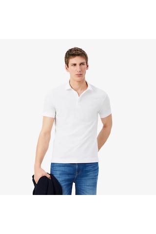 Lacoste Paris Erkek Regular Fit Pike Polo T-shirt Beyaz