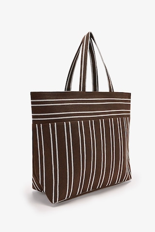 Penti Big Stripe Çanta Kahverengi