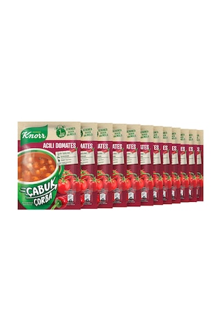 Knorr Çabuk Acılı Domates Çorbası 12 x 22 G