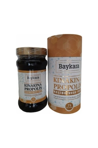 Baykara Kınakına Propolis Keçiboynuzu Özü Kına Kınalı Macun 240 G