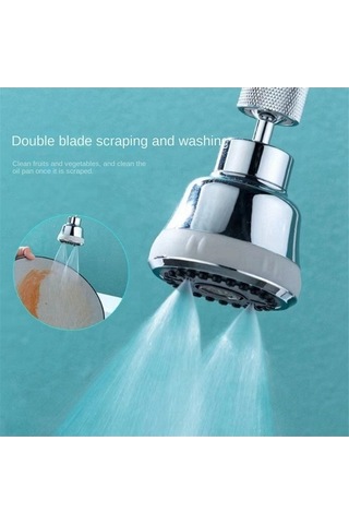 Tongxida Bosphorusboutique Mutfak Musluk Musluğu Mod Lavabo Gümüş Dönüş Değişimi Başlığı 4 360 Wu Çok Renkli Çok Renkli