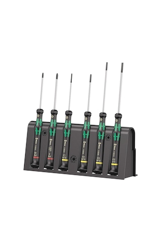 Elektronikçi Tornavida Seti 2035/6 A + Raf, 6 Parça, 05118150001