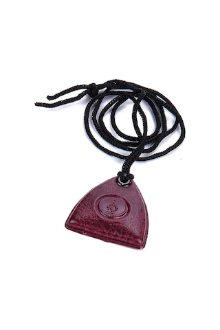 Boyun Cevşeni - Bordo Renk Altın