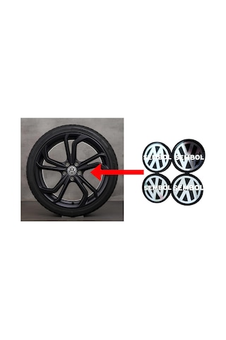 Volkswagen Jant Göbeği 58/55 55 Mm Yuva 4lü Set Yuva İç Çapı 5.5 Santim Olmalı