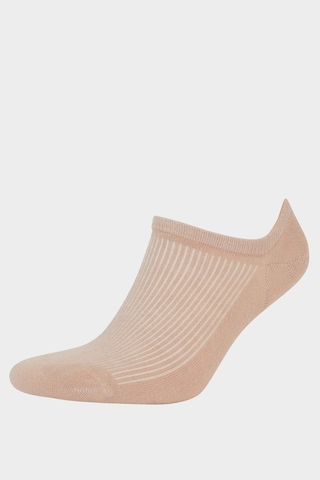 Defacto Erkek 5li Pamuklu Sneaker Çorap F5326axnskr1 Çok Renkli