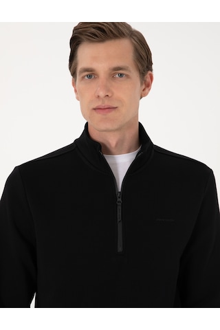 Pierre Cardin Erkek Siyah Sweatshirt 50314044-vr046 Siyah