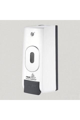 Yifomall Duvar Tipi 500ml Köpük Sabun Dağıtıcı - Ev Ve Otel İçin Dayanıklı Abs, Kolay Dolum, Leakage Engeli, Beyaz Beyaz